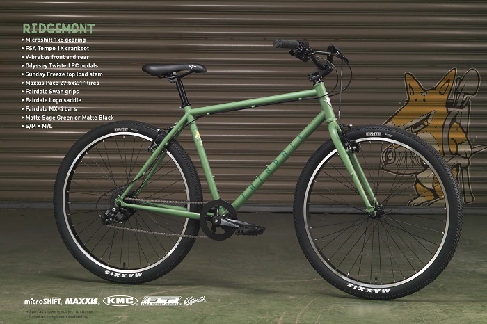 フェアデール RIDGEMONT | ヴェロ・ワークス｜名古屋の自転車カスタム